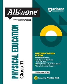 Paperback AIO CBSE Physical Education 11th Book