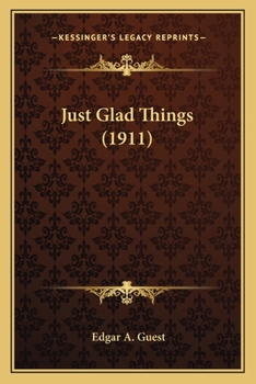 Paperback Just Glad Things (1911) Book