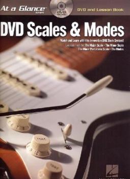 Paperback Scales & Modes: At a Glance Series [With DVD] Book