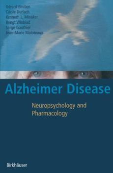 Hardcover Alzheimer Disease: Neuropsychology and Pharmacology Book