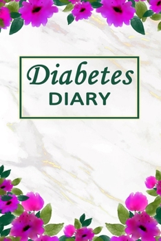 Diabetes Diary: Practical Design and Modern Layout. 2 Year Record for Daily Blood Sugar Readings.