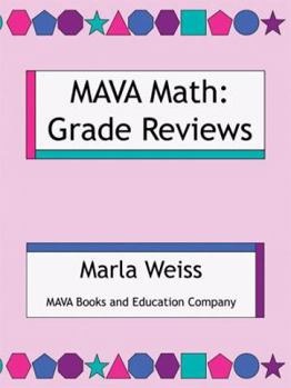 Paperback MAVA Math: Grade Reviews Book