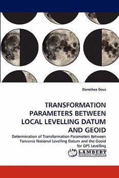Transformation Parameters Between Local Levelling Datum and Geoid