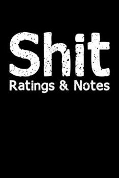 Shit - Ratings & Notes: 6x9 Notebook checkered