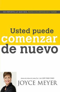 Paperback Usted Puede Comenzar De Nuevo [Spanish] Book