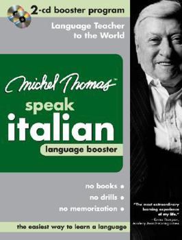 Audio CD Michel Thomas Speak Italian Language Booster: 2-CD Booster Program [With Zippered Travel Case] Book