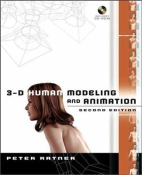 Paperback 3-D Human Modeling and Animation [With CDROM] Book