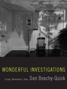 Paperback Wonderful Investigations: Essays, Meditations, Tales Book