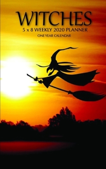 Paperback Witches 5 x 8 Weekly 2020 Planner: One Year Calendar Book