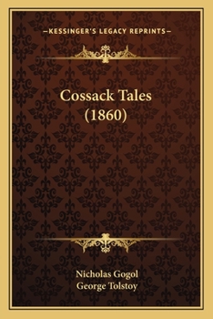 Paperback Cossack Tales (1860) Book