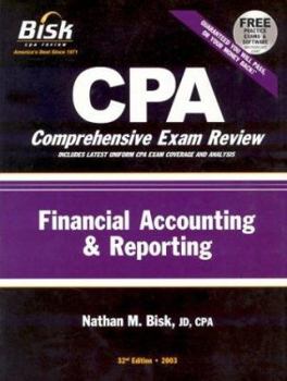 Paperback CPA Comprehensive Exam Review, 2003: Financial Accounting & Reporting (32nd Edition) Book