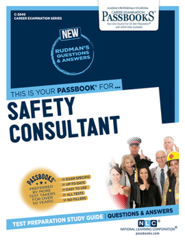 Paperback Safety Consultant (C-2640): Passbooks Study Guide Volume 2640 Book