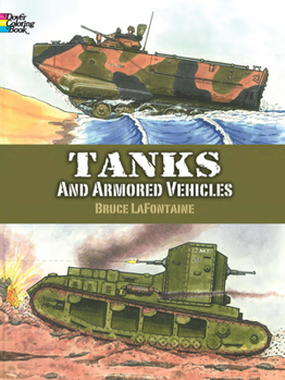 Paperback Tanks and Armored Vehicles Coloring Book