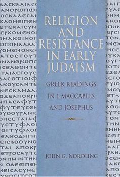 Paperback Religion & Resistance in Early Judaism Book