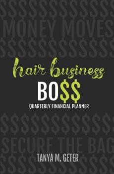 Paperback Hair Business Boss: Quarterly Financial Planner Book