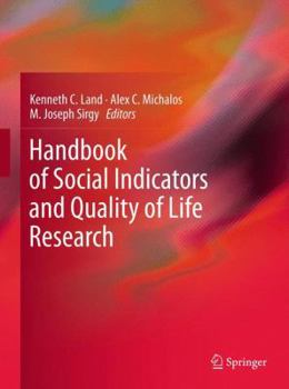 Hardcover Handbook of Social Indicators and Quality of Life Research Book