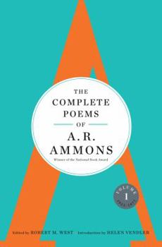 Hardcover The Complete Poems of A. R. Ammons: Volume 1 1955-1977 Book