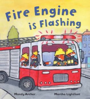Paperback Fire Engine Is Flashing Book