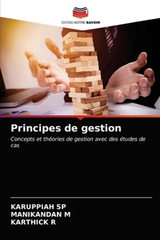 Paperback Principes de gestion [French] Book