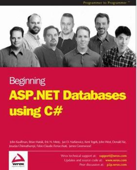 Paperback Beginning ASP.Net Databases Using C# Book