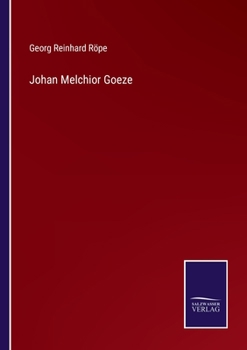 Paperback Johan Melchior Goeze [German] Book