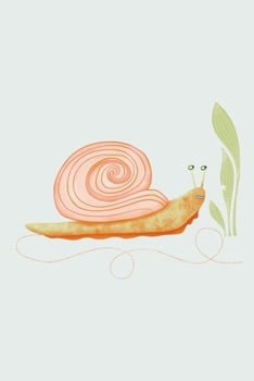 Notes: A Blank Sheet Music Notebook with Cute Snail Cover Art