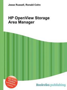 Paperback HP Openview Storage Area Manager Book