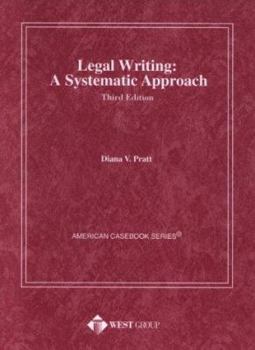 Hardcover Legal Writing: A Systematic Approach Book