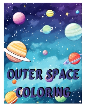 Paperback Space Coloring Book