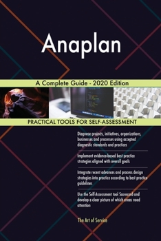 Paperback Anaplan A Complete Guide - 2020 Edition Book