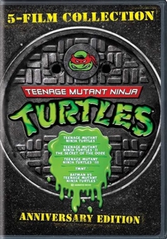 DVD 5 Film Collection: Tmnt Anniversary Edition Book