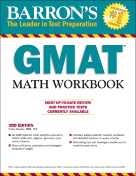 Paperback GMAT Math Workbook Book