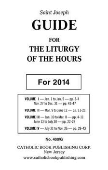 Paperback Guide for Liturgy of the Hours Book