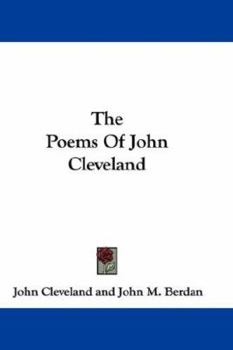 Paperback The Poems Of John Cleveland Book