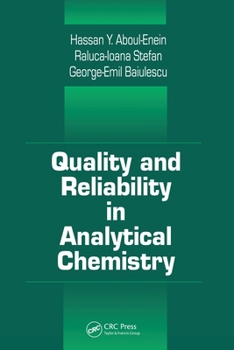 Paperback Quality and Reliability in Analytical Chemistry Book