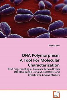 Paperback DNA Polymorphism A Tool For Molecular Characterization Book