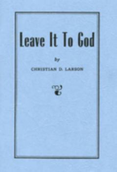 Paperback Leave It to God Book