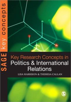 Paperback Key Research Concepts in Politics and International Relations Book