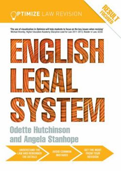 Paperback Optimize English Legal System Book