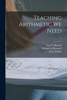 Paperback Teaching Arithmetic We Need; 8 Book