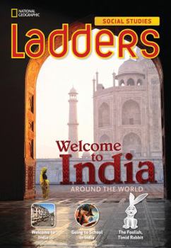 Paperback Ladders Social Studies 3: Welcome to India! (below-level) Book