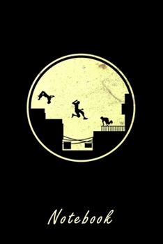 Notebook: 6x9 Parkour | lined | ruled paper | notebook | notes