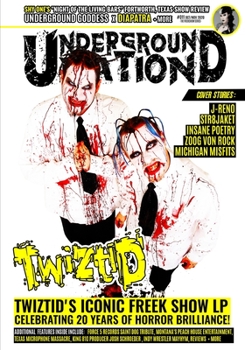 Paperback Underground Nation Magazine - Freek Show (Twiztid) Book