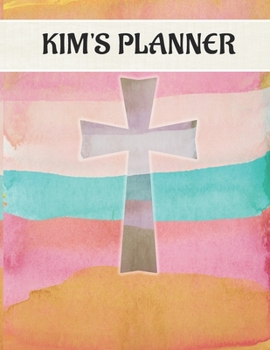 Paperback Kim's Planner: January 1, 2020 - December 31, 2020, 379 Pages, Soft Matte Cover, 8.5 x 11 Book