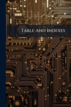 Paperback Table And Indexes Book
