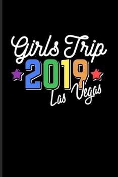 Girls Trip 2019 Las Vegas: Lesbian Honeymoon Undated Planner | Weekly & Monthly No Year Pocket Calendar | Medium 6x9 Softcover | For Lgbtq Rights & Pride Parade Fans