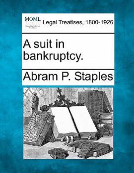 Paperback A suit in bankruptcy. Book