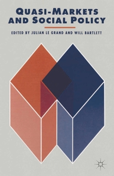 Paperback Quasi-Markets and Social Policy Book