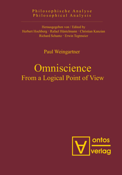 Hardcover Omniscience: From a Logical Point of View Book