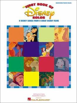 Paperback First Book of Disney Solos Book